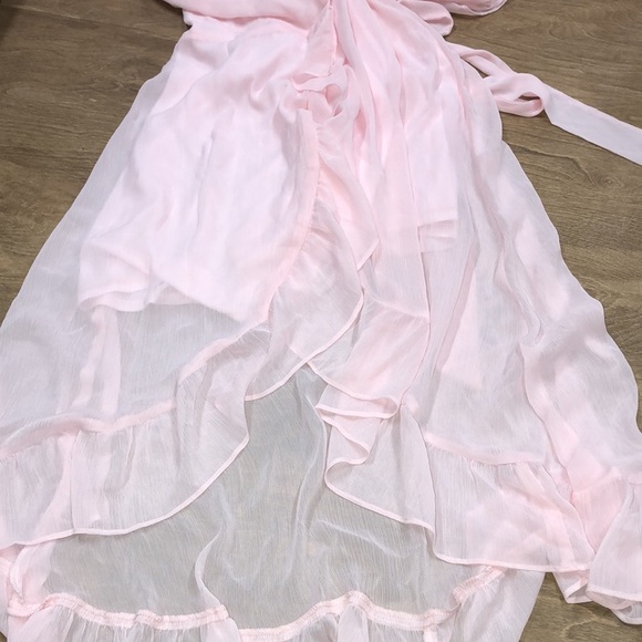 WAYF baby pink maxi dress; new with tags size xsmall - Picture 4 of 8